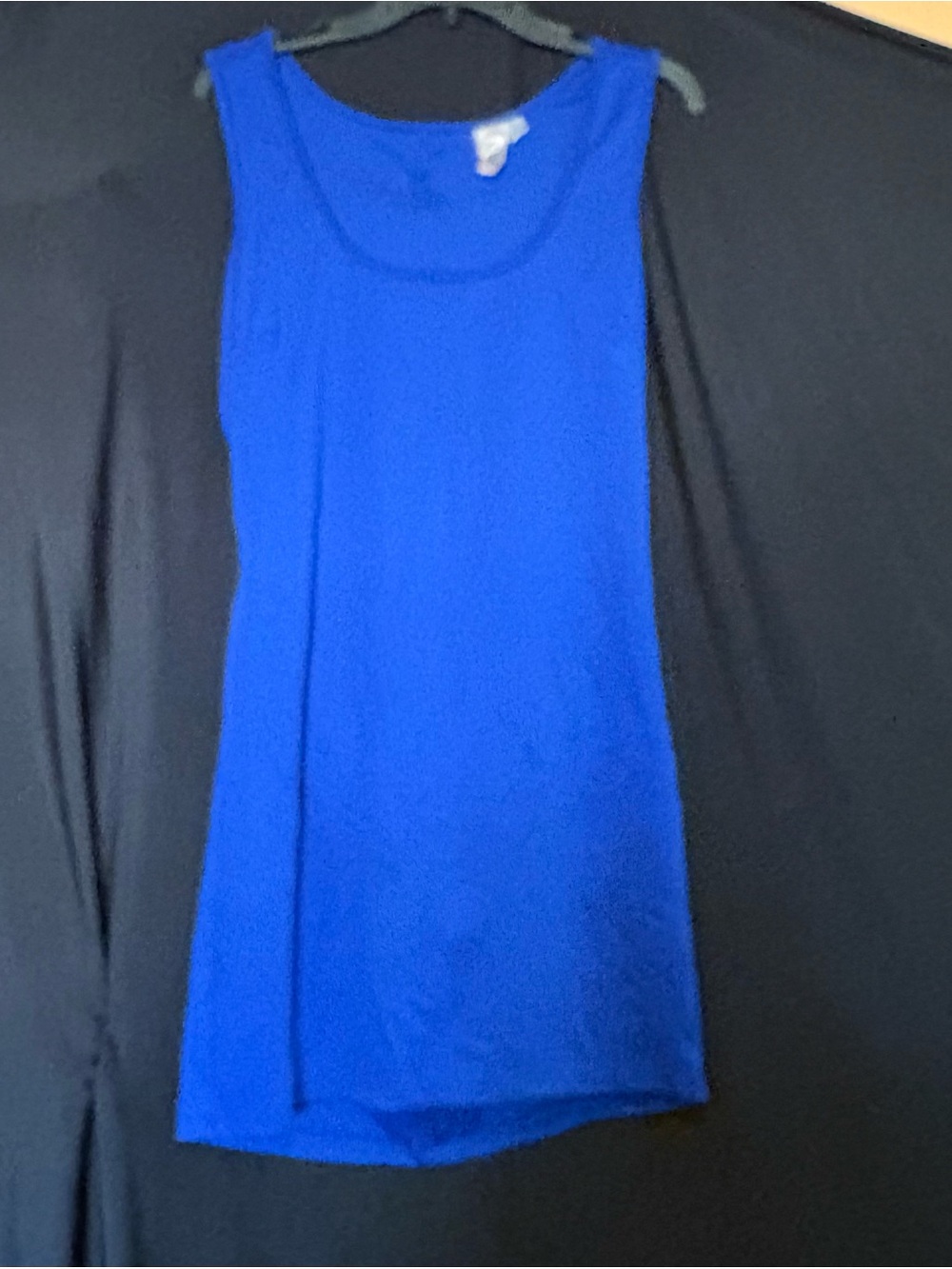 Source Unknown Backless Sleeveless Dress - Royal Blue